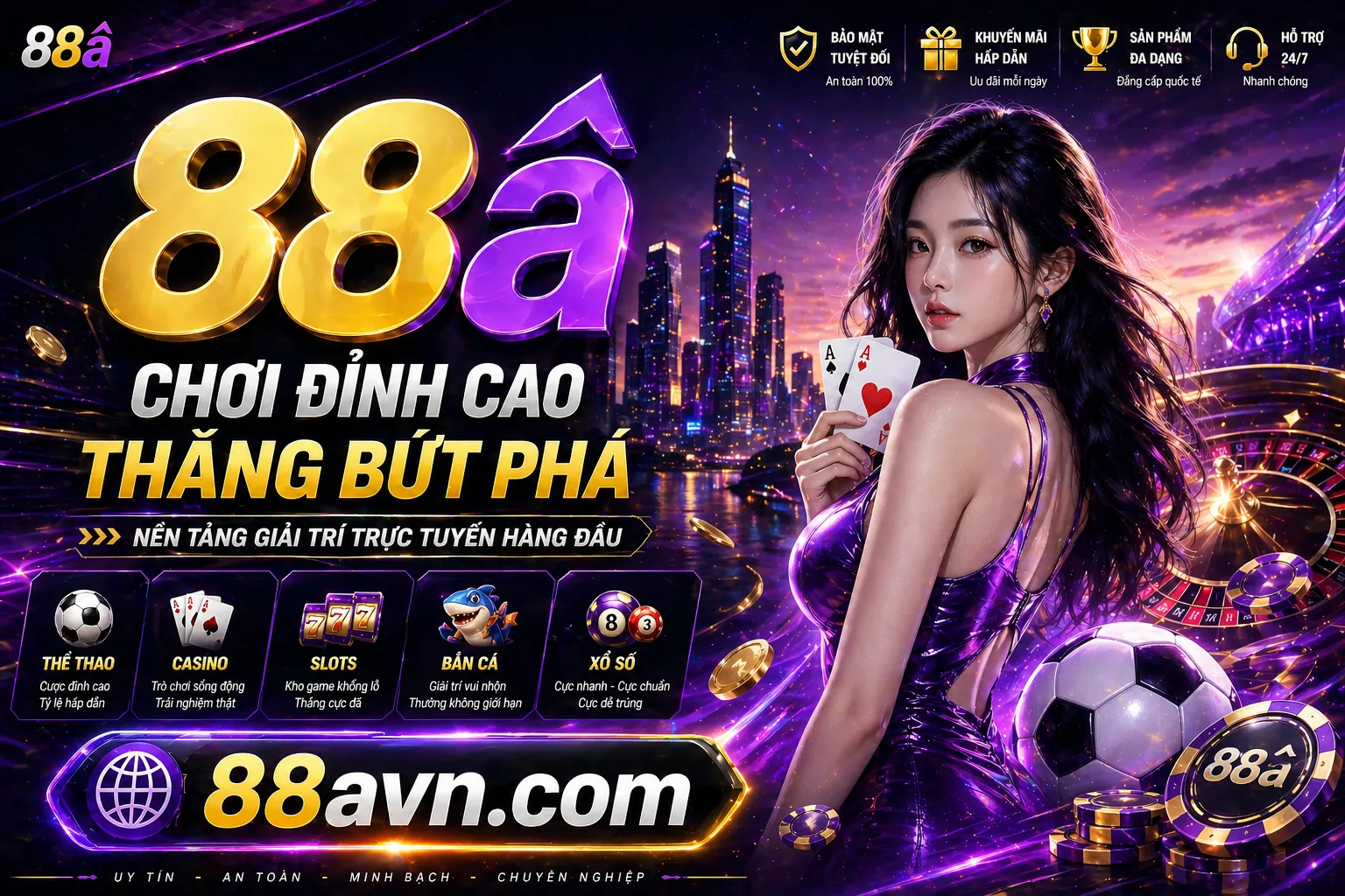 Tính năng bảo mật của 88vv2
